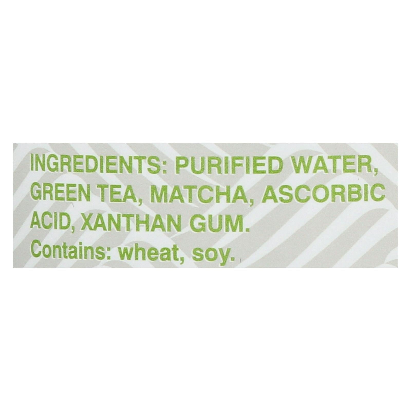 Matcha Love Unsweetened Tea - Case Of 20 - 5.2 Oz.