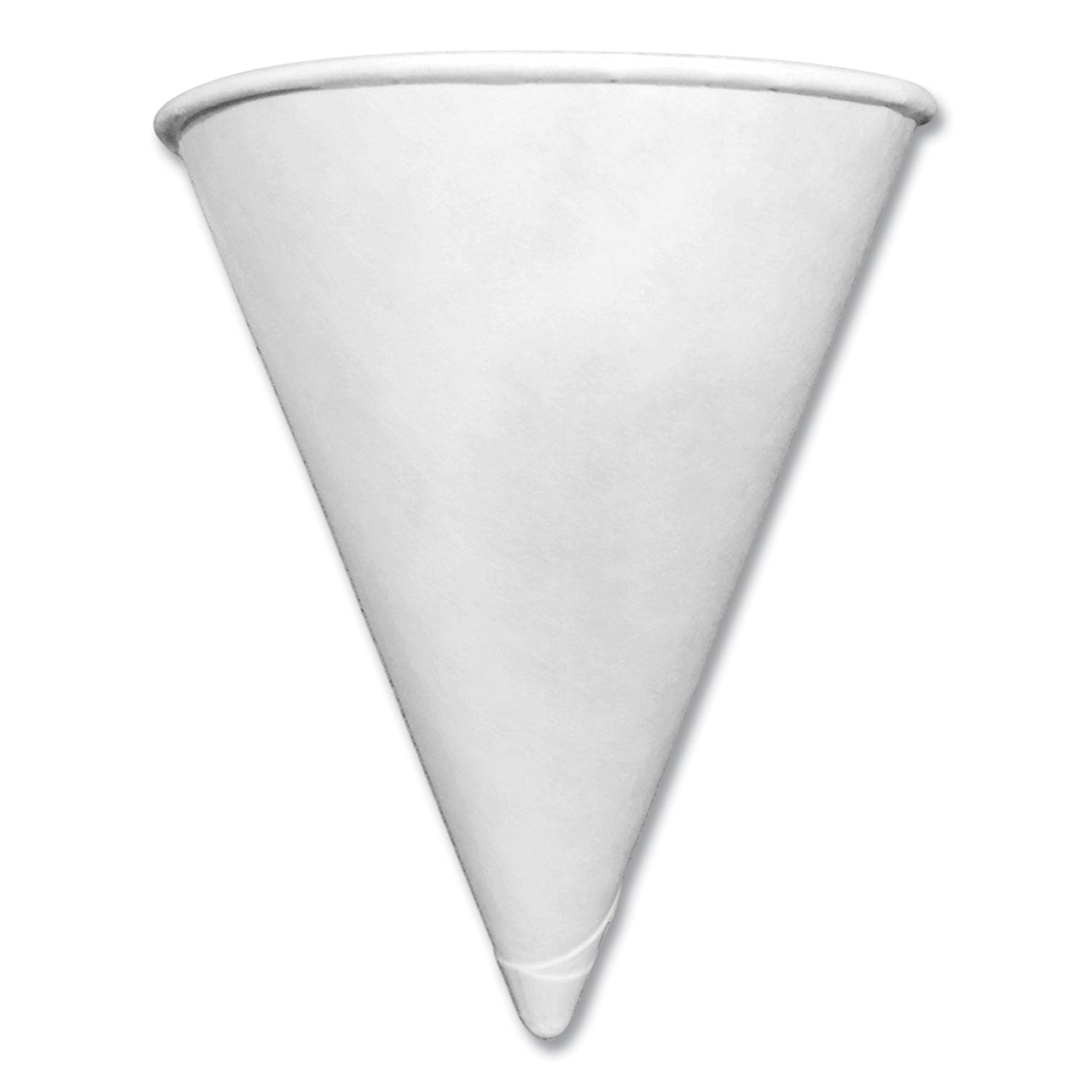 Coffee Pro Paper Cone Cups, 3.2 oz, White, 5,000/Carton (CFRCPCONESTD)