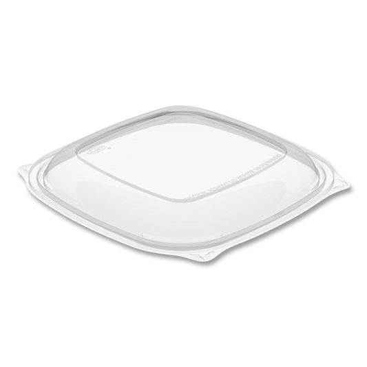 Dart PresentaBowls Pro Clear Square Lids for 24-32 oz Bowls, 8.5 x 8.5 x 0.5, Clear, Plastic, 63/Bag, 4 Bags/Carton (DCCC2464BDL)
