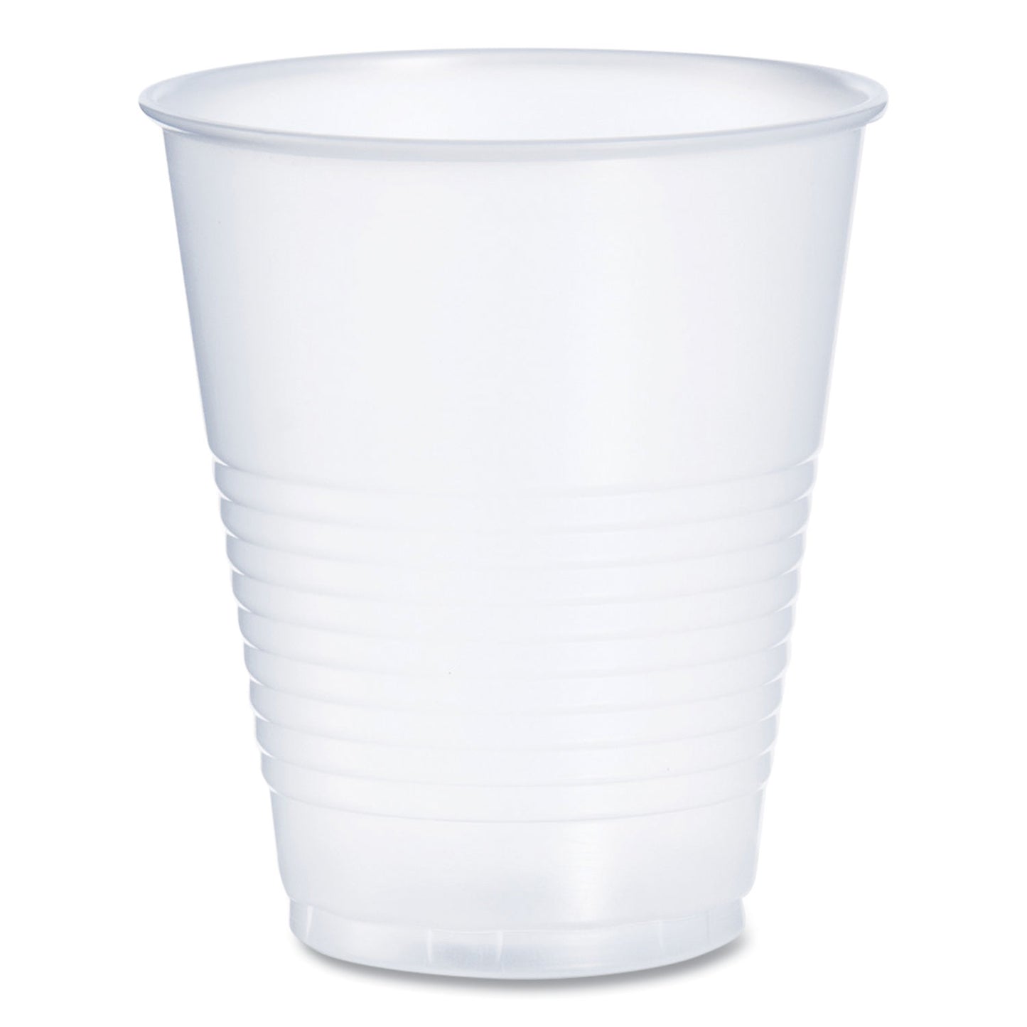 Dart High-Impact Polystyrene Squat Cold Cups, 12 oz, Translucent, 50 Cups/Sleeve, 20 Sleeves/Carton (DCCY12S)