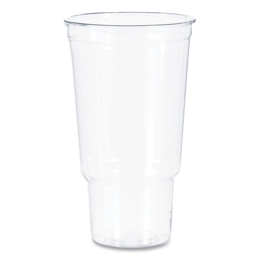 Dart Ultra Clear Pedestal PET Cups, 32 oz, Clear, 25/Bag, 20 Bags/Carton (DCC32AC)