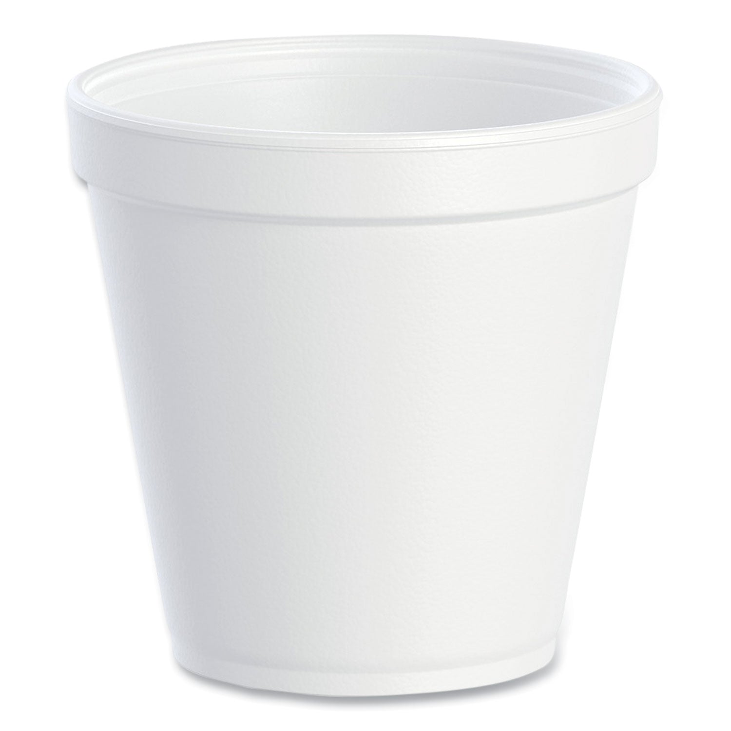 Dart Foam Containers, Squat, 16 oz, White, 25/Bag, 20 Bags/Carton (DCC16MJ20)