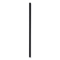 Boardwalk Wrapped Jumbo Straws, 7.75", Polypropylene, Black, 250/Pack, 50 Packs/Carton (BWKJSTW775B)