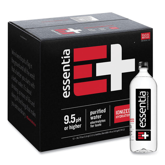 Essentia Ionized Alkaline Water, 12 oz Bottle, 12/Carton (GRR22002029)
