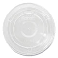 Karat PET Lids, Flat with Straw Slot, Fits 12 oz to 24 oz Cold Cups, Clear, 1,000/Carton (KRTCKC626TS)