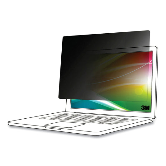 3M Bright Screen Privacy Filter for 14" Full Screen Widescreen, Fits Laptop/2-in-1, 16:9 Aspect Ratio (MMMBP140W9E)