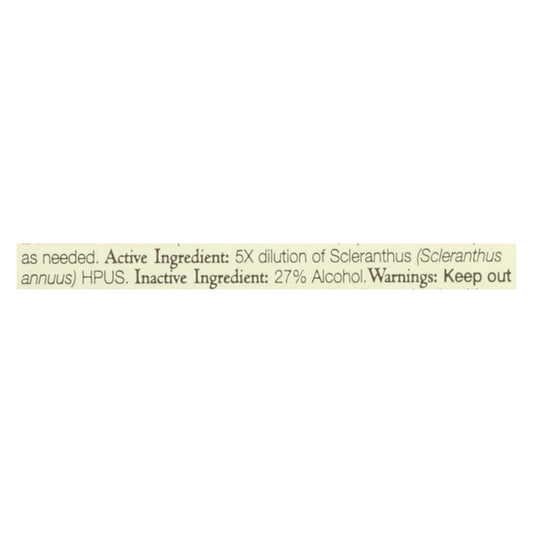 Bach Flower Remedies Essence Scleranthus - 0.7 Fl Oz