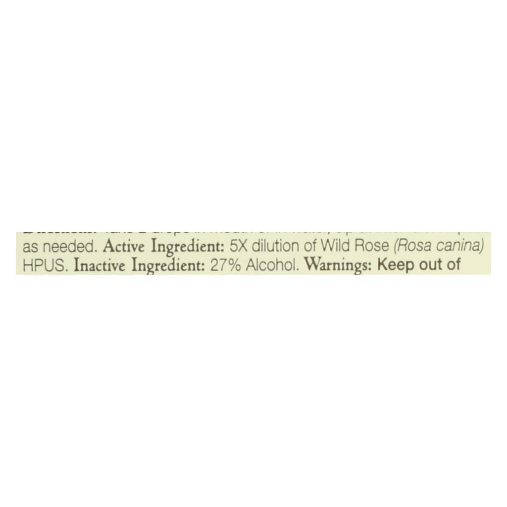 Bach Flower Remedies Essence Wild Rose - 0.7 Fl Oz