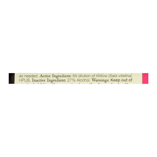 Bach Flower Remedies Essence Willow - 0.7 Fl Oz