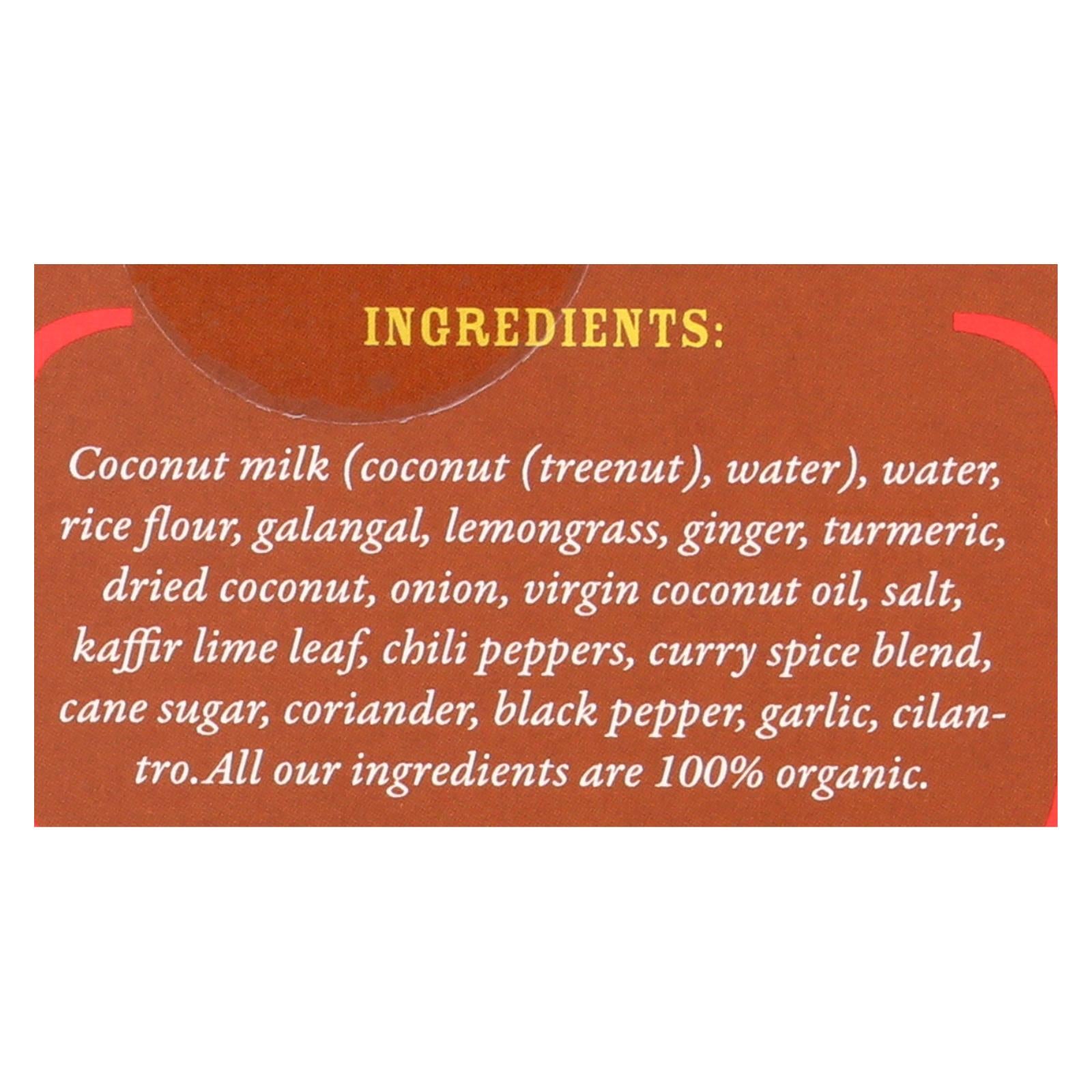 Mike's Organic Curry Love - Organic Curry Simmer Sauce - Yellow Thai - Case Of 6 - 8.8 Fl Oz.