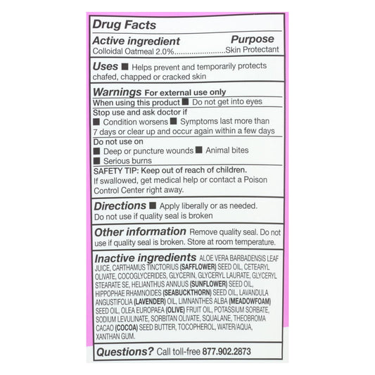 Acure - Lotion - Calming Itch And Irritation Lotion - Lavendar And Oatmeal - 8 Fl Oz.