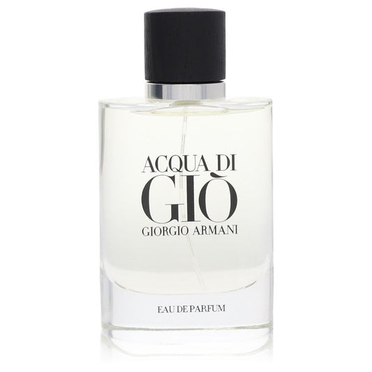 Acqua Di Gio by Giorgio Armani Eau De Parfum Refillable Spray (Unboxed) 2.5 oz for Men