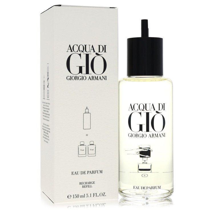 Acqua Di Gio by Giorgio Armani Eau De Parfum Refill 5.1 oz for Women