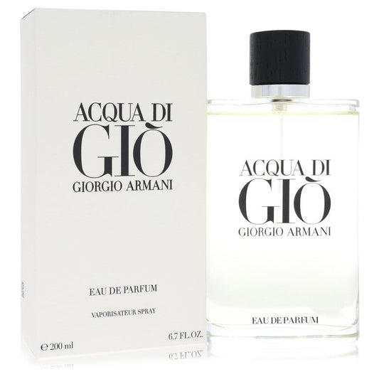 Acqua Di Gio by Giorgio Armani Eau De Parfum Spray 6.7 oz for Men