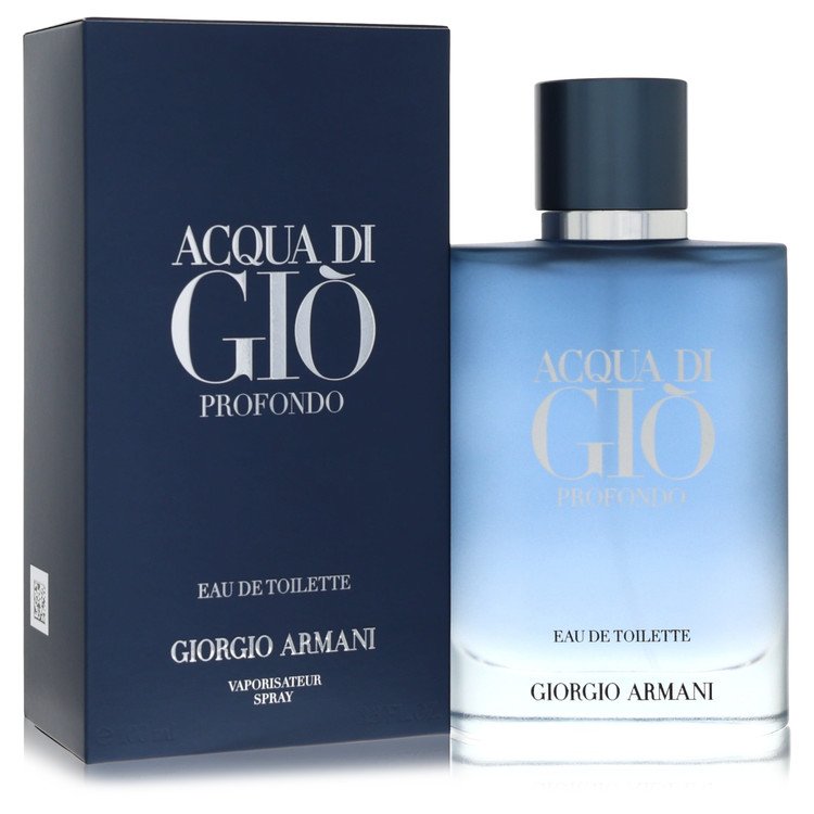 Acqua Di Gio Profondo by Giorgio Armani Eau De Toilette Spray 3.3 oz for Men