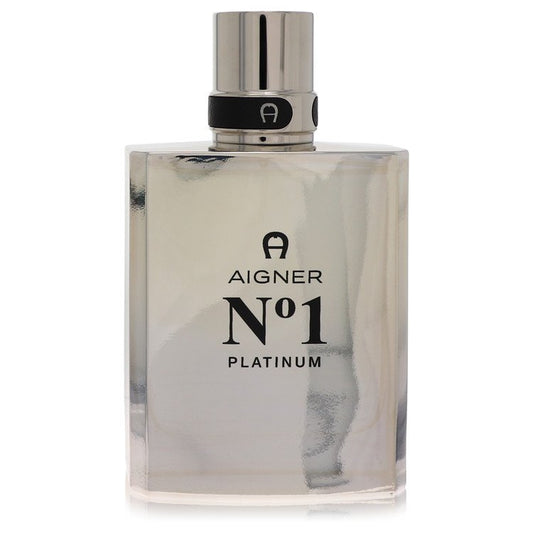 Aigner No. 1 Platinum by Etienne Aigner Eau De Toilette Spray (unboxed) 3.4 oz for Men