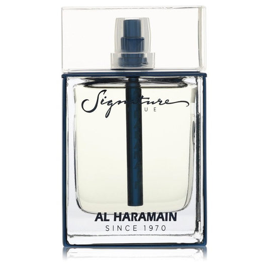 Al Haramain Signature Blue by Al Haramain Eau De Parfum Spray (Unboxed) 3.3 oz for Men