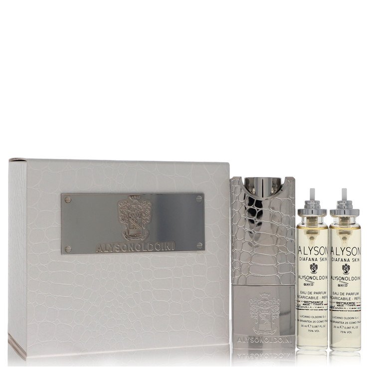 Diafana Skin by Alyson Oldoini  Eau De Parfum Refillable Spray Includes 3 x 20ml Refills and Refillable Atomizer 2 oz for Women