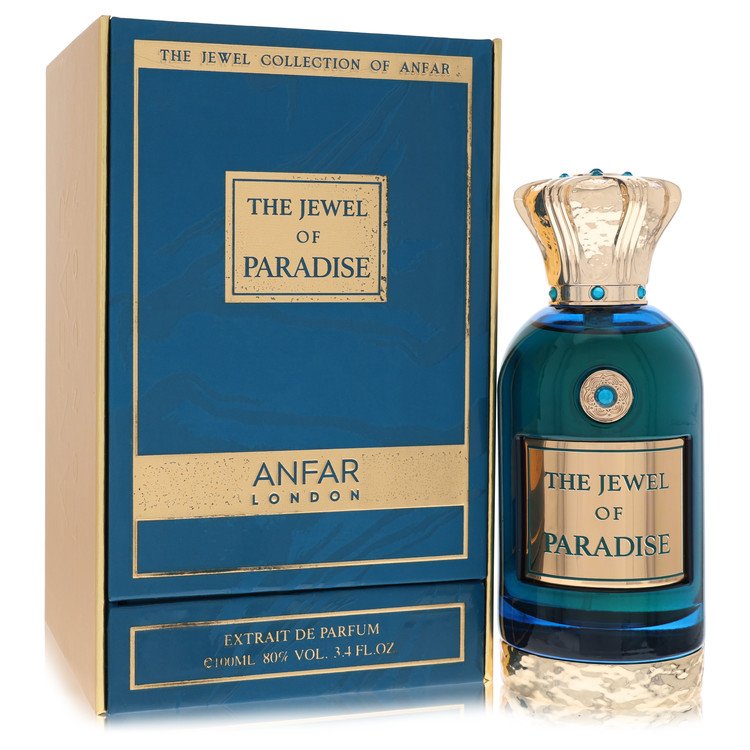 Anfar London the Jewel of Paradise by Anfar Extrait De Parfum Spray 3.4 oz for Men