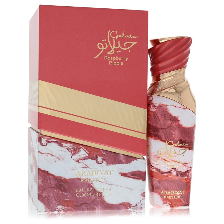 Arabiyat Prestige Gelato Raspberry Ripple by Arabiyat Prestige Eau De Parfum Spray 3.4 oz for Women