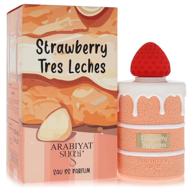 Arabiyat Sugar Strawberry Tres Leches by Arabiyat Eau De Parfum Spray 3.4 oz for Women