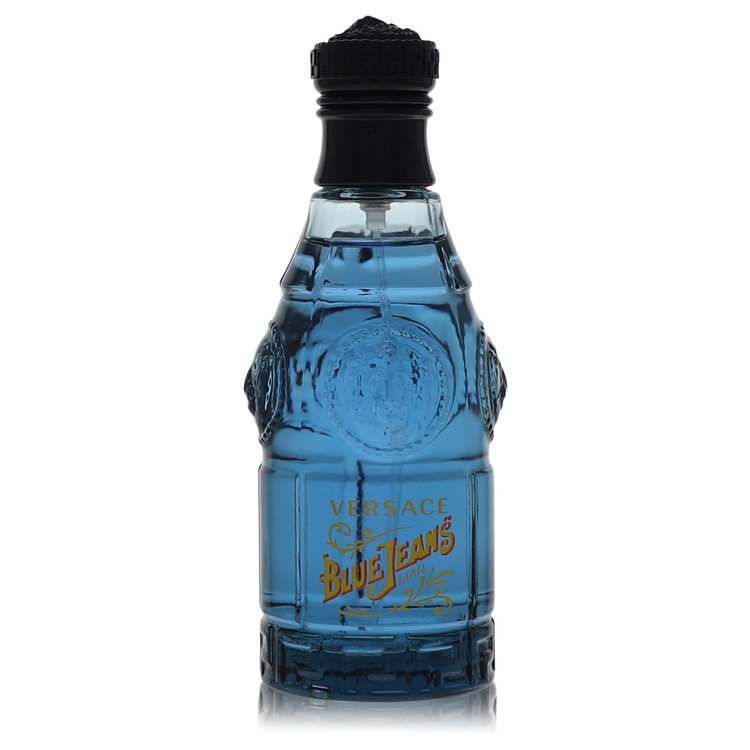 Blue Jeans by Versace Eau De Toilette Spray (New Packaging unboxed) 2.5 oz for Men