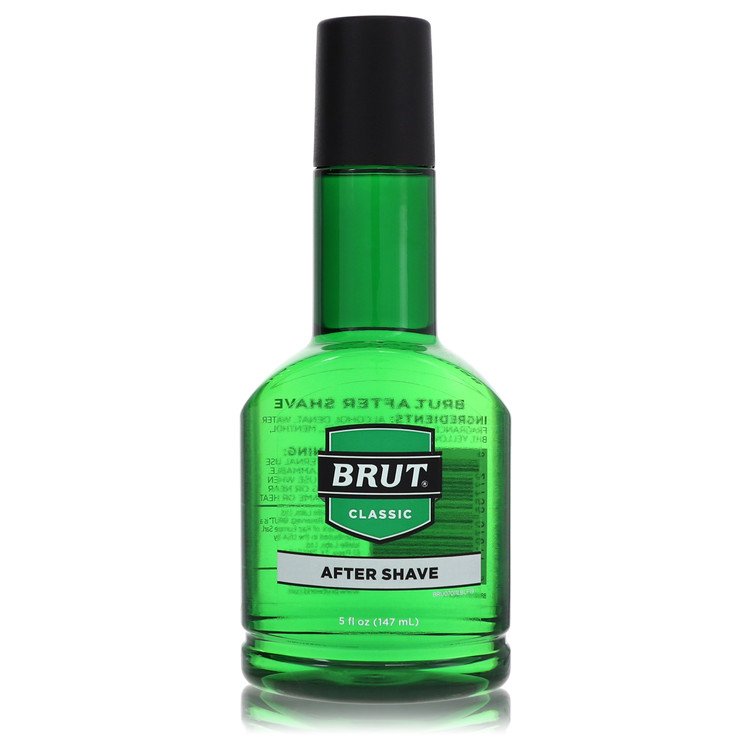 Brut by Faberge After Shave Splash (Plastic Bottle) 5 oz for Men