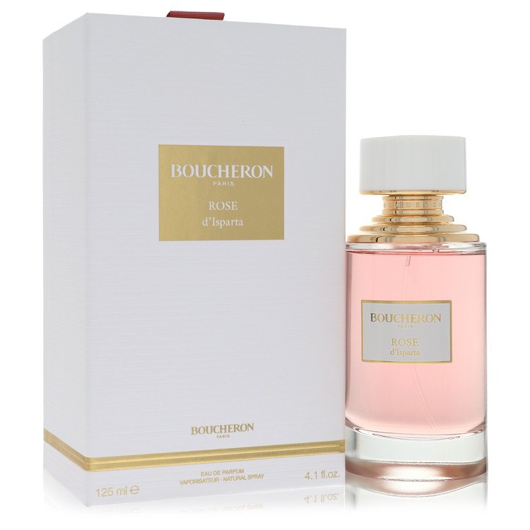 Boucheron Rose D'Isparta by Boucheron Eau De Parfum Spray (Unisex) 4.1 oz for Women