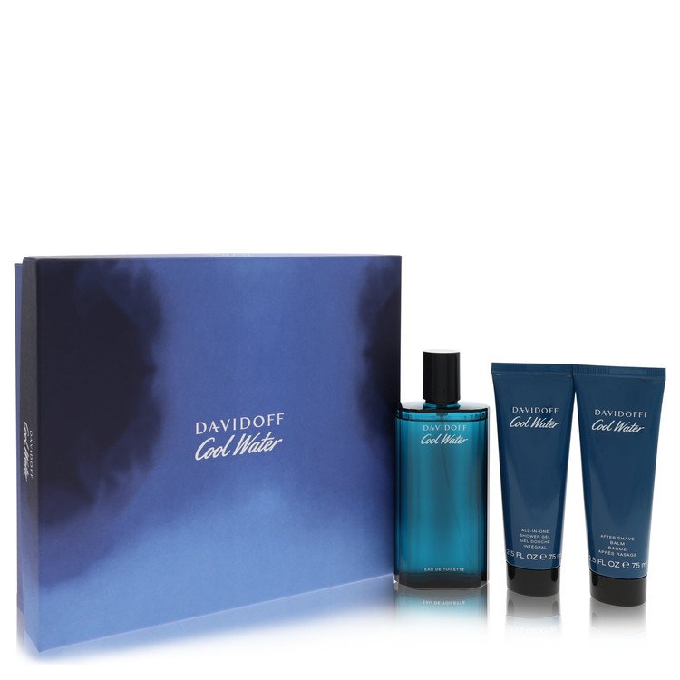 Cool Water by Davidoff Gift Set -- for Men