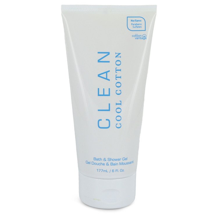 Clean Cool Cotton by Clean Shower Gel 6 oz for Women
