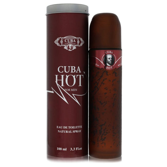 Cuba Hot by Cuba Eau De Toilette Spray 3.3 oz for Men