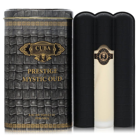 Cuba Prestige Mystic Oud by Cuba Eau De Toilette Spray 3.0 oz for Men