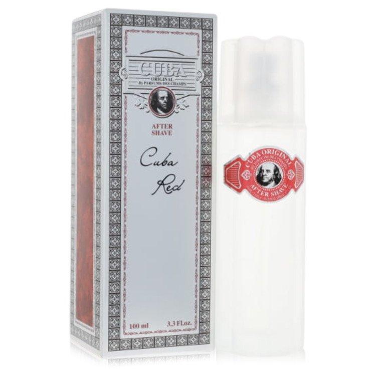 Cuba Red by Fragluxe After Shave 3.4 oz for Men