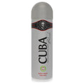 CUBA Black by Fragluxe Body Spray 6.6 oz for Men
