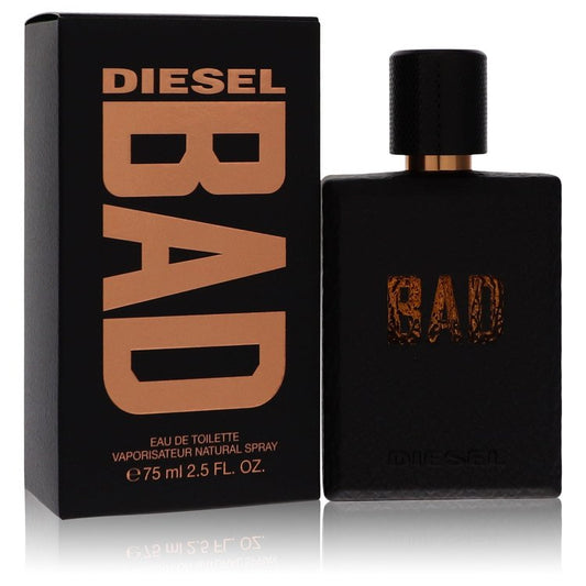 Diesel Bad by Diesel Eau De Toilette Spray   2.5 oz for Men