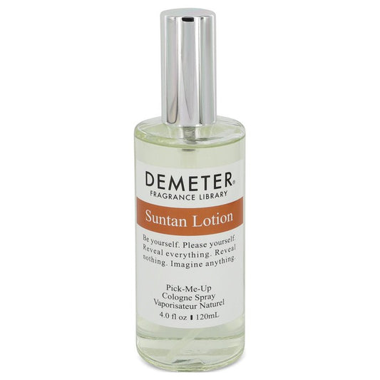Demeter Suntan Lotion by Demeter Cologne Spray (unboxed) 4 oz for Women