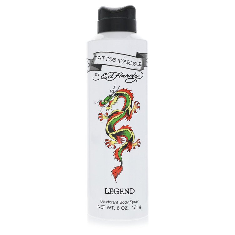 Ed Hardy Tattoo Parlour Legend by Ed Hardy Deodorant Spray 6 oz for Women