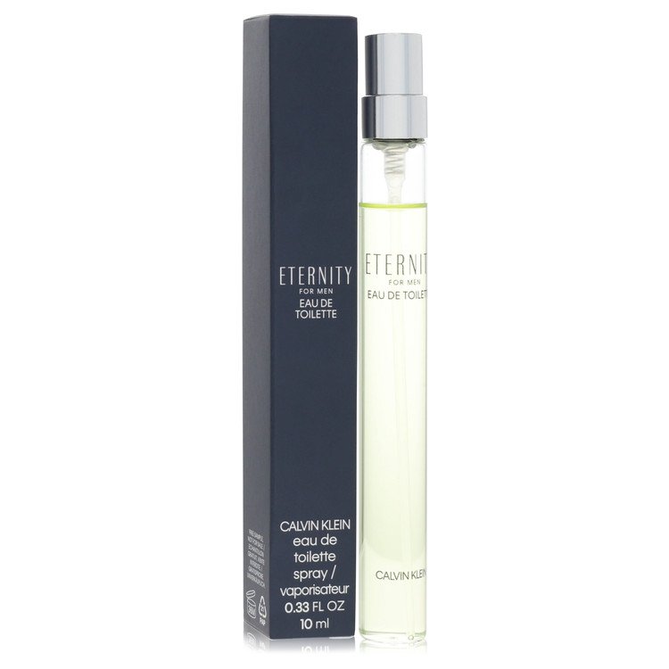 Eternity by Calvin Klein Mini EDT Spray .33 oz for Men