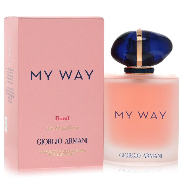 Griogio Armani My Way Floral by Giorgio Armani Eau De Parfum Refillable Spray 3 oz for Women