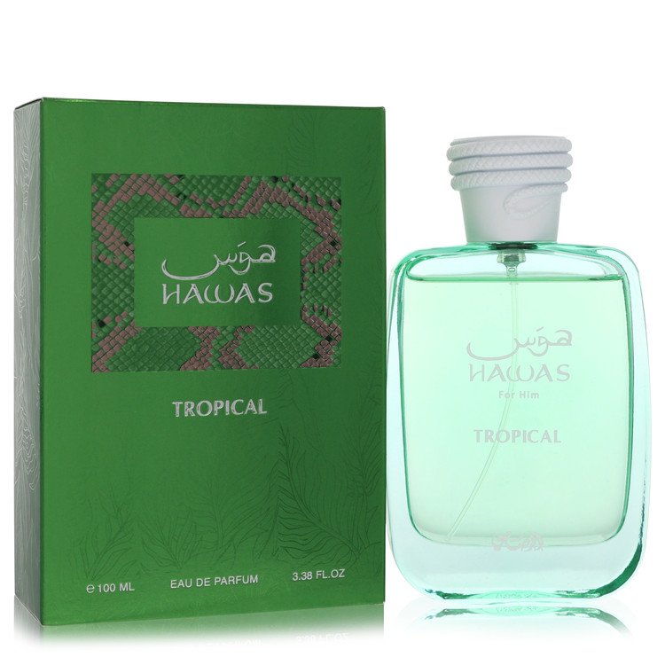 Hawas Tropical by Rasasi Eau De Parfum Spray 3.38 oz for Men