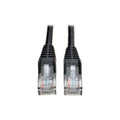 Tripp Lite 5ft Cat5e Snagless Patch Cable M/m Black (N001005BK)