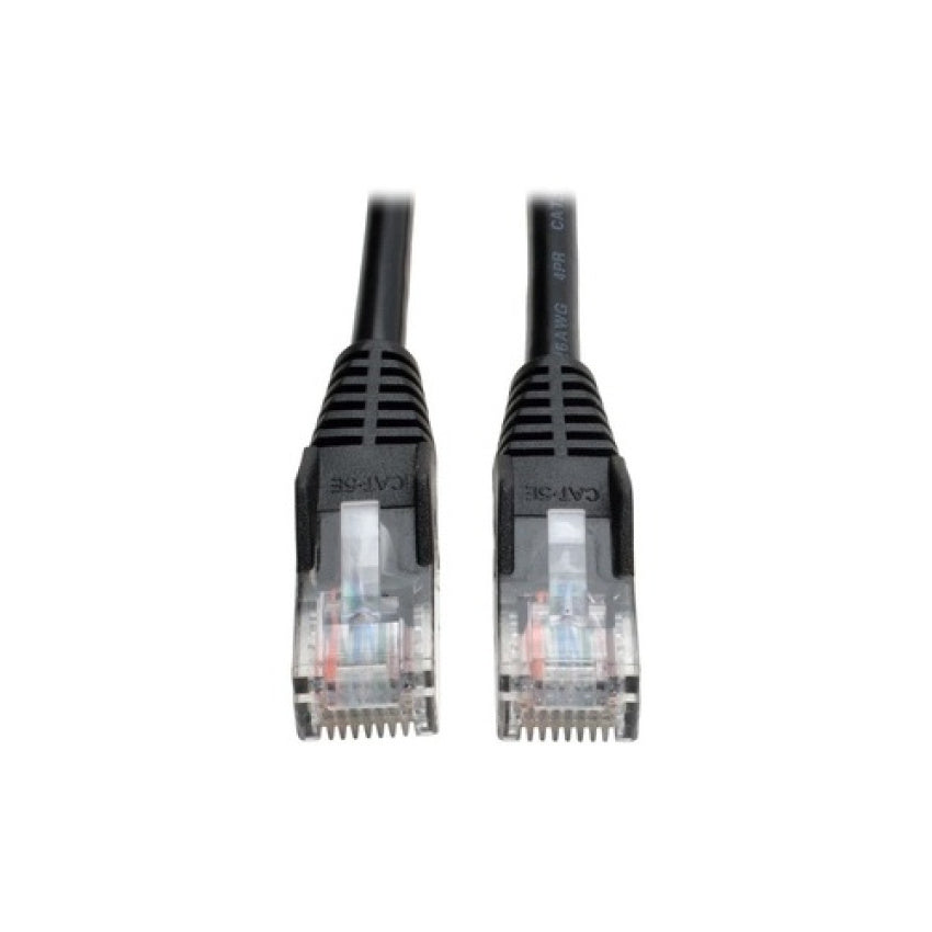 Tripp Lite 7ft Cat5e Snagless Patch Cable M/m Black (N001007BK)