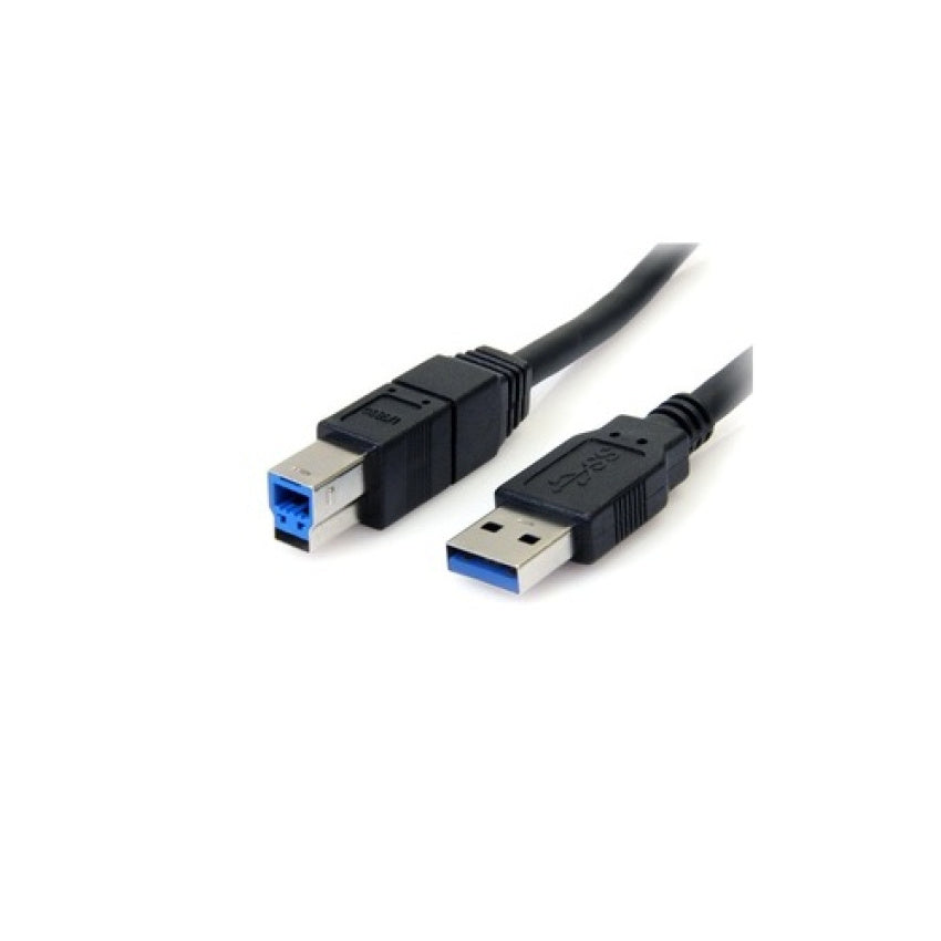 StarTech 10 Ft Black Superspeed Usb 3.0 Cable Ab (USB3SAB10BK)