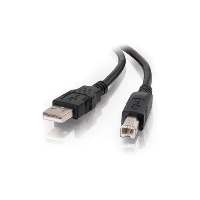 C2G 3m Usb A To B Cable Black 2.0 (9.8ft) (28103)