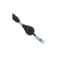 Brady People ID Black, 5/8in Break-away Oweave Badge Ree (21387001)