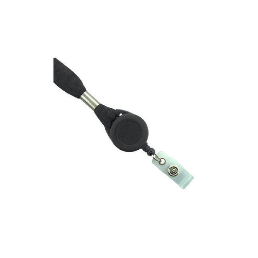Brady People ID Black, 5/8in Break-away Oweave Badge Ree (21387001)