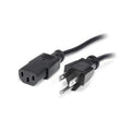 StarTech 3ft Power Cord, Nema 5-15p To C13 Cable (PXT101_3)