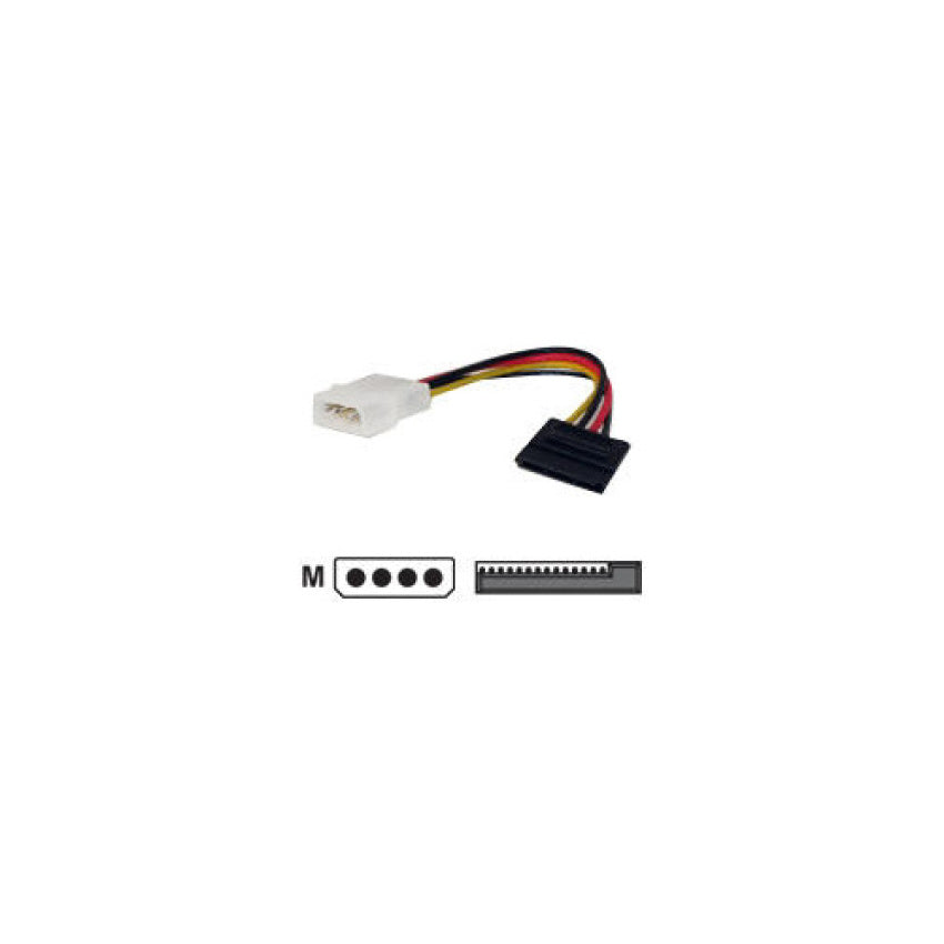 Cru-Dataport 4pin Sata Power Adapter Cable (735630003)