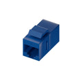 Uncommonx Cat5e Rj45 Keystone In-line Coupler, Blu (C5ECPLRBLU)
