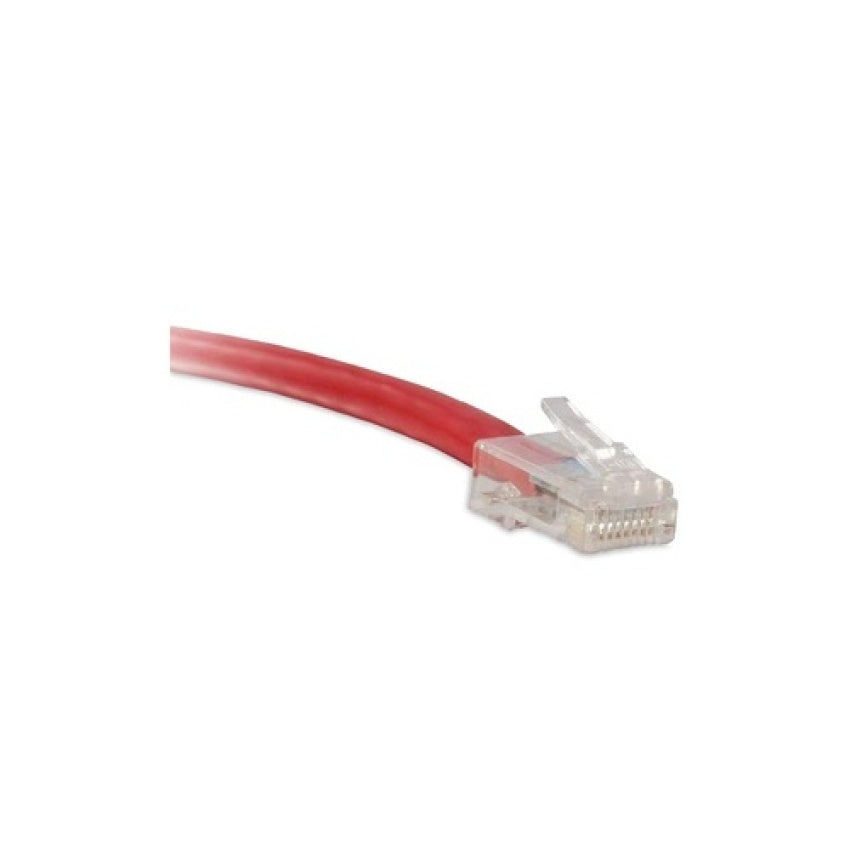 Enet Solutions Cat6 Red 1ft No Boot Patch Cable (C6RDNB1ENC)